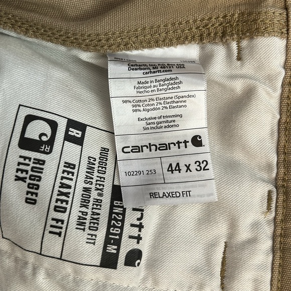 Carhartt Rugged Flex Relaxed Fit Work pant 44x32 - Picture 8 of 10